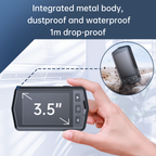 Water Leak Detection Thermal Camera for Home Inspection, Wall Moisture Check, Pipe Leak Detection, HVAC & Electrical Hot Spot Checks, 160x120 IR, 3.5" Screen