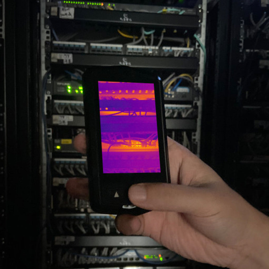 Water Leak Detection Thermal Camera for Home Inspection, Wall Moisture Check, Pipe Leak Detection, HVAC & Electrical Hot Spot Checks, 160x120 IR, 3.5" Screen